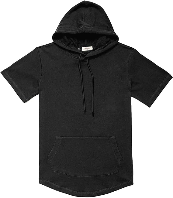 Men's Hoodies short-sleeved hooded sweatshirt #0601