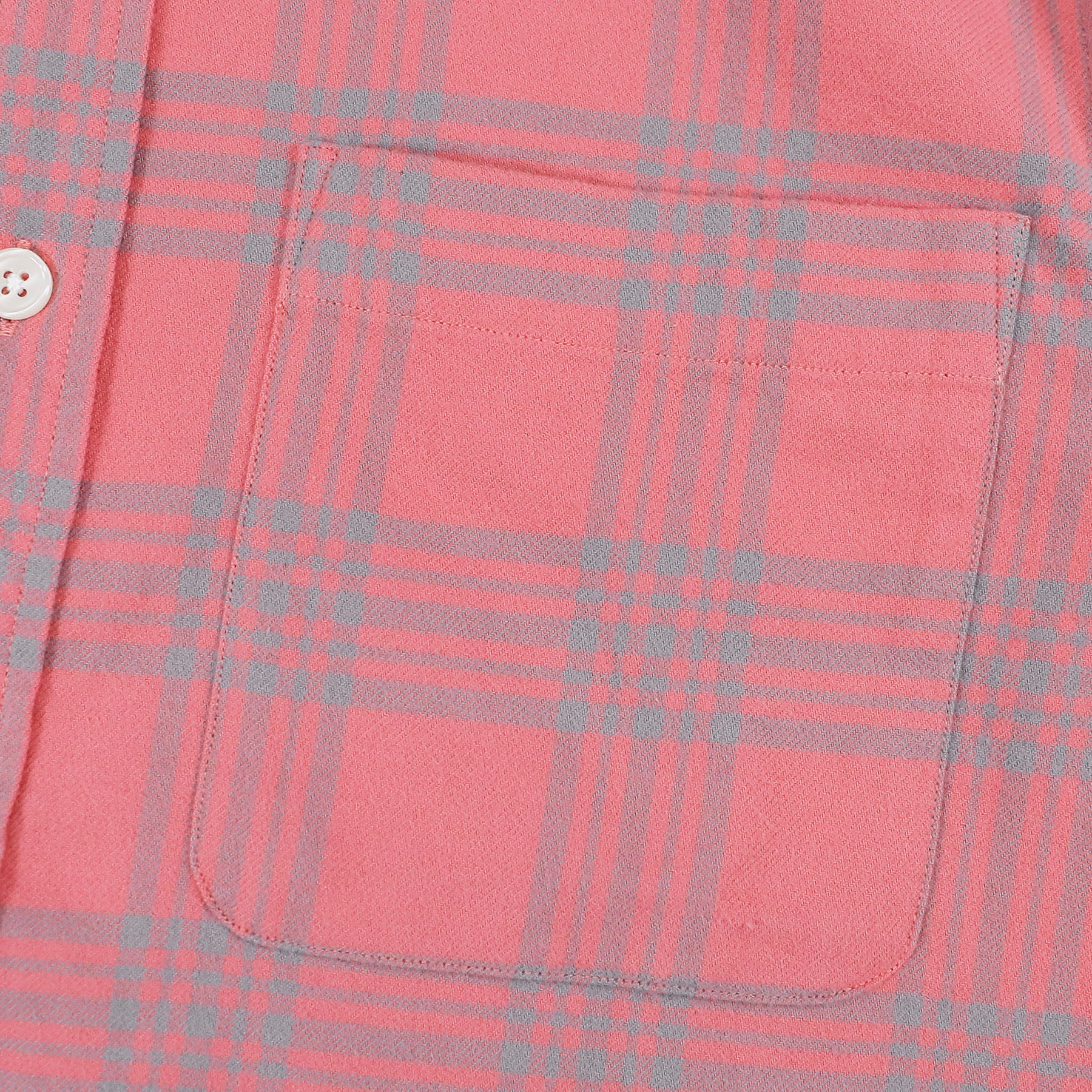 Dubinik® Wear Pink for Breast Cancer Awareness! 100% Cotton Mens Flannel Shirts Long Sleeve Plaid Soft Casual Button Down Shirt Men#66024