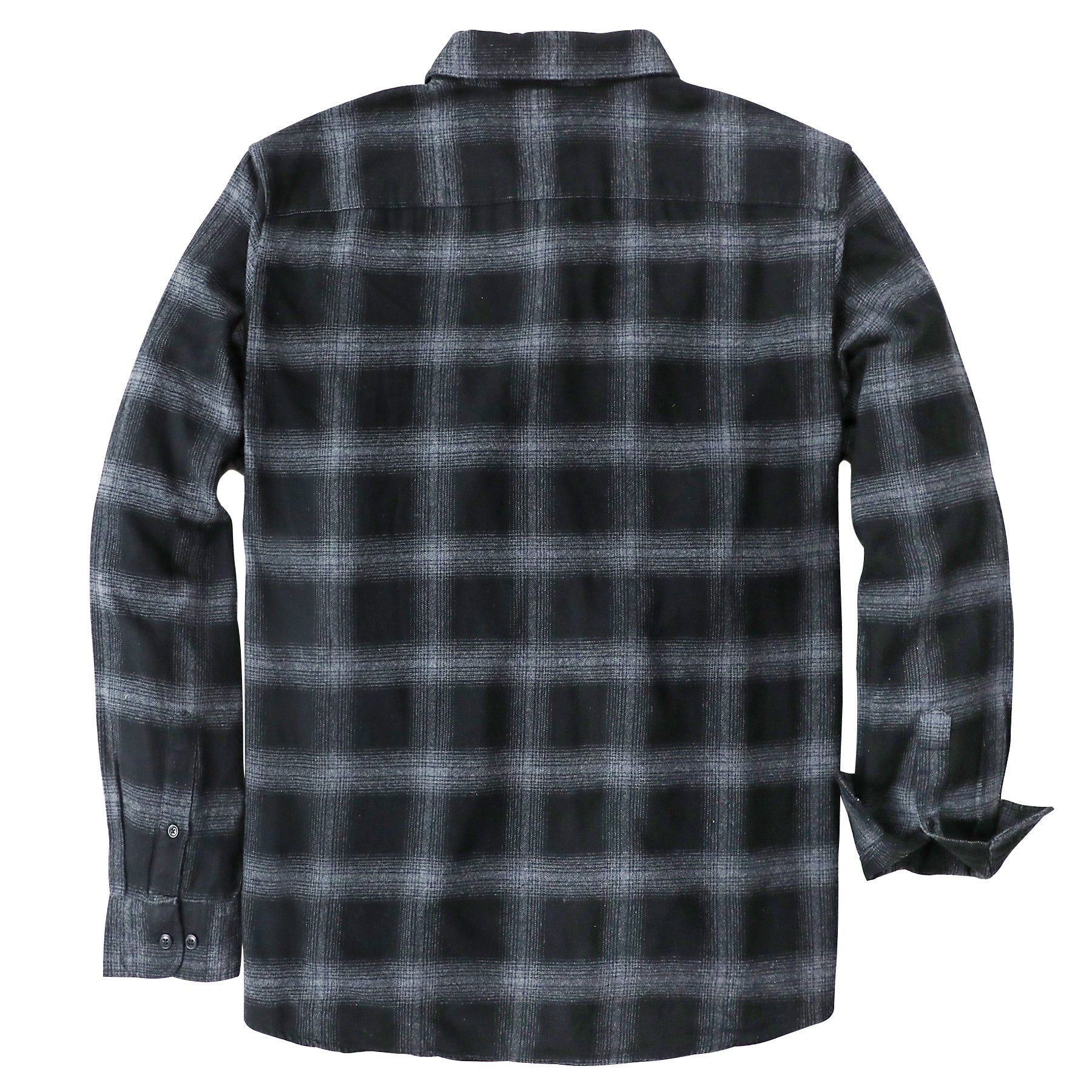 Dubinik® Flannel Shirt for Men 100% Cotton Mens Flannel Shirts Long Sleeve Plaid Soft Casual Button Down Shirt Men#66119