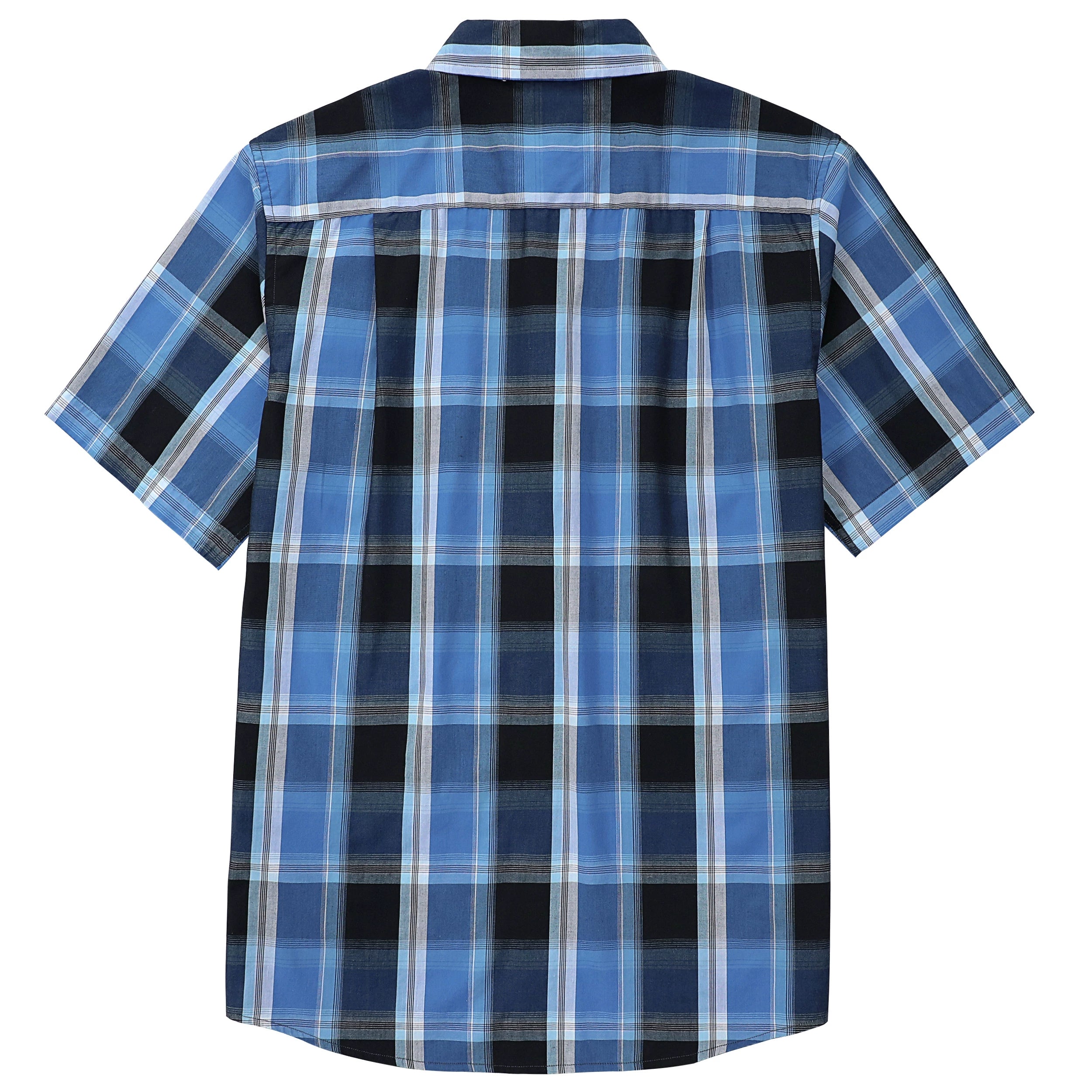 Dubinik® Mens Short Sleeve Button Down Shirts Summer Vintage Short Sleeve Button Down Men Lightweight Men's Casual Shirts#51019