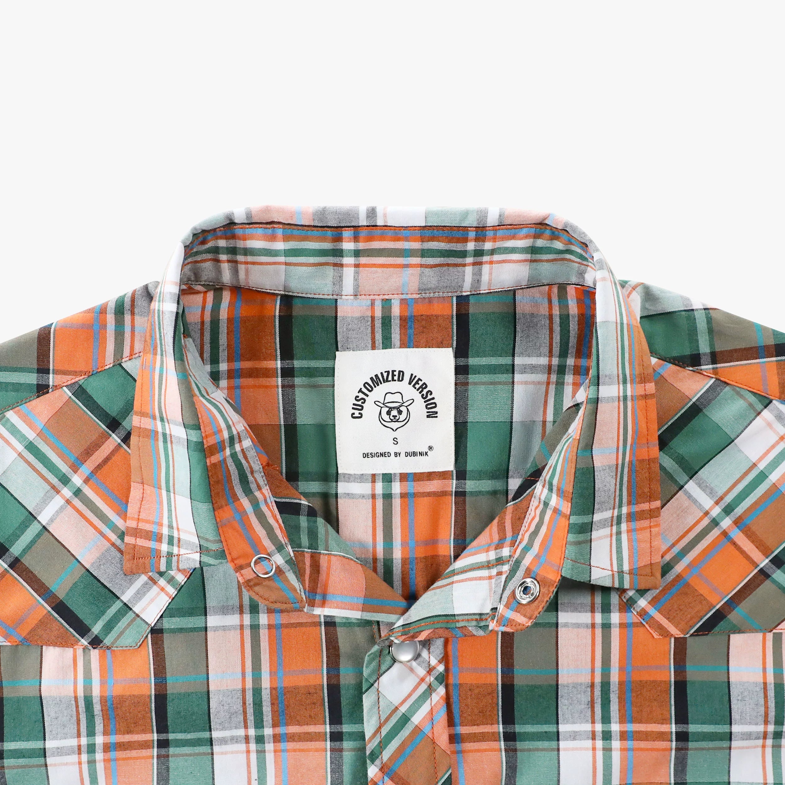 Dubinik® Pearl Snap Shirts for Men Long Sleeve Western Shirts for Men Vintage Casual Plaid Shirt Cowboy Shirts for Men#42020