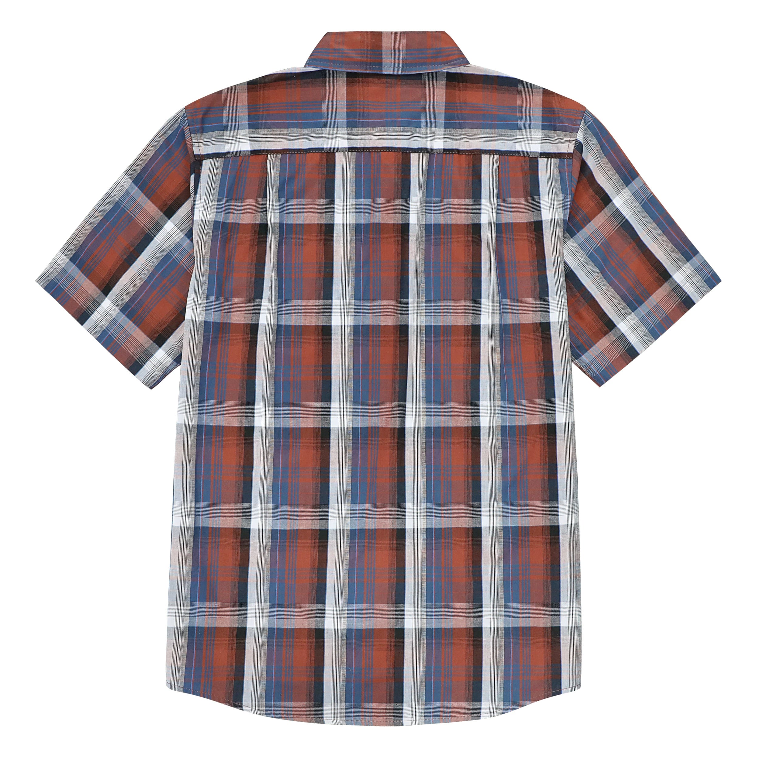 Dubinik® Mens Short Sleeve Button Down Shirts Summer Vintage Short Sleeve Button Down Men Lightweight Men's Casual Shirts#51003