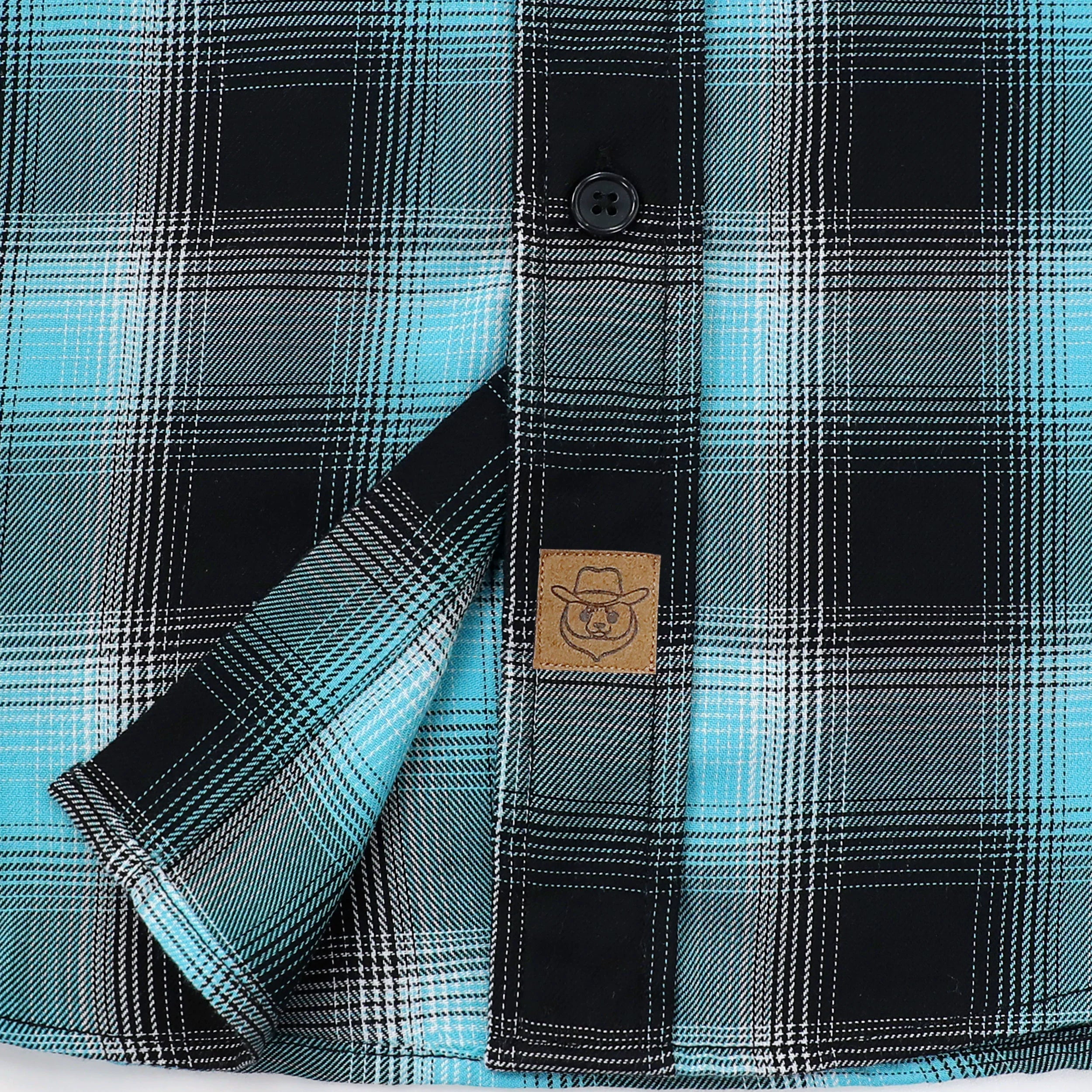 Dubinik® Bamboo Viscose Mens Short Sleeve Button Down Pockets Shirts#39003