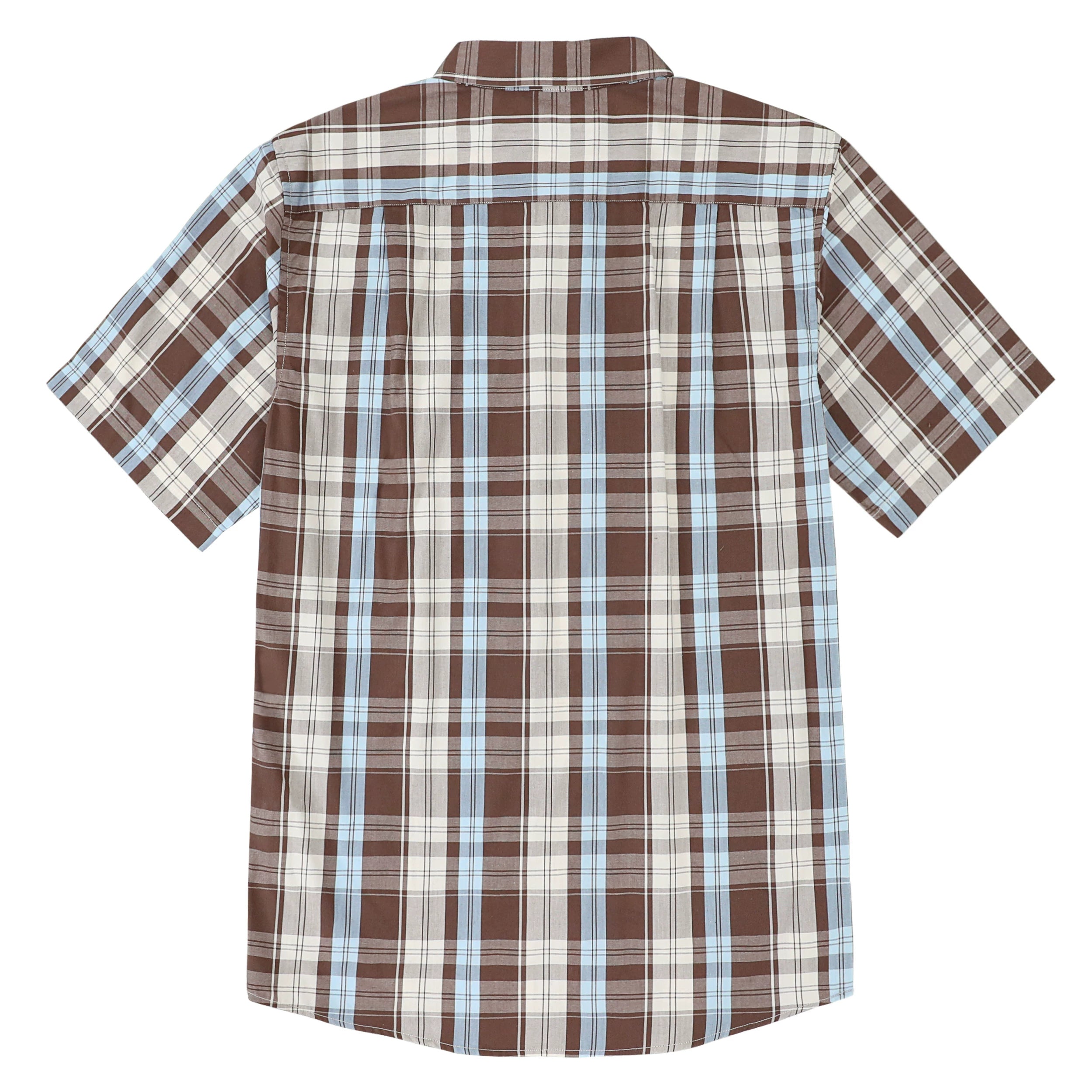 Dubinik® Mens Short Sleeve Button Down Shirts Summer Vintage Short Sleeve Button Down Men Lightweight Men's Casual Shirts#51001