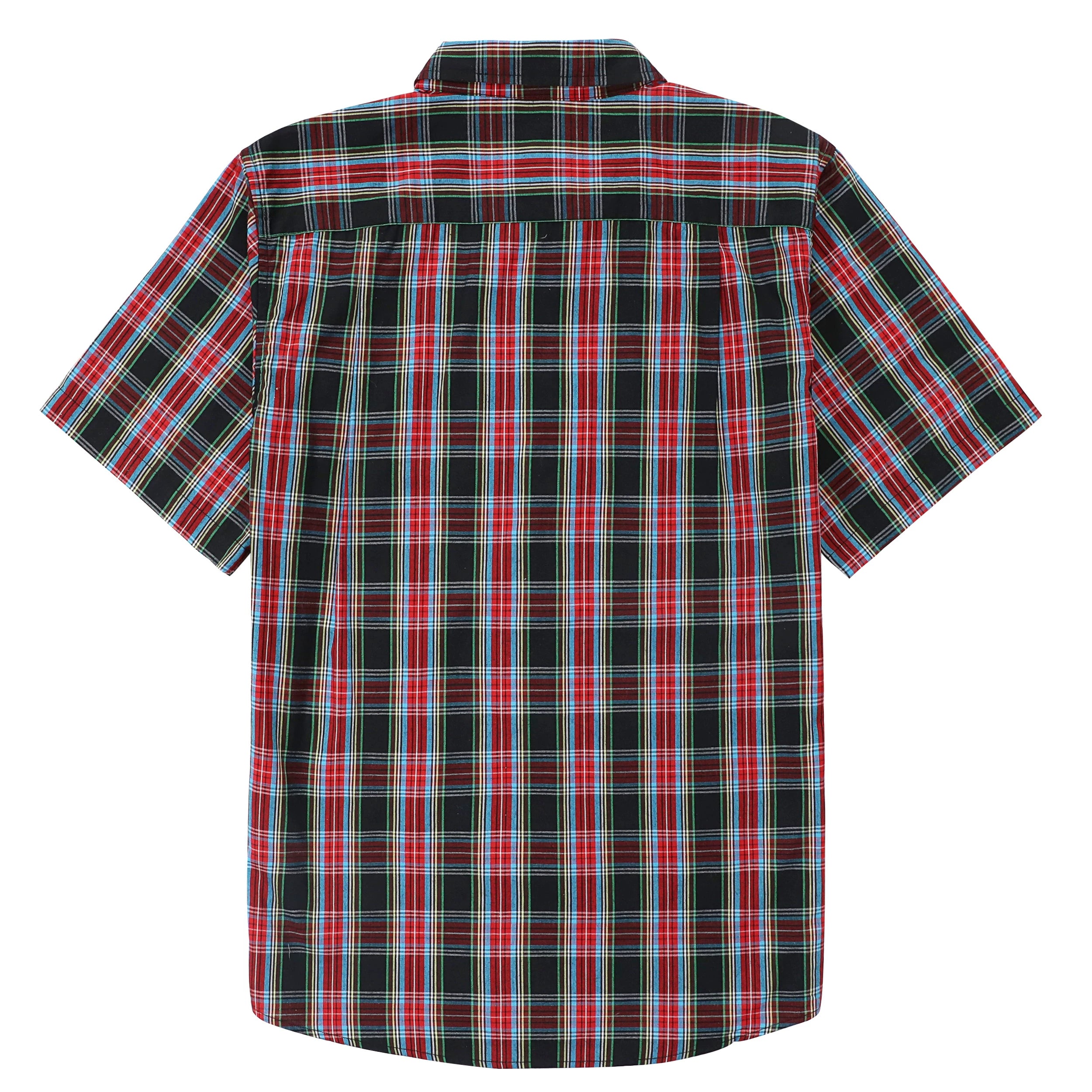 Dubinik® Mens Short Sleeve Button Down Shirts Summer Vintage Short Sleeve Button Down Men Lightweight Men's Casual Shirts#51011