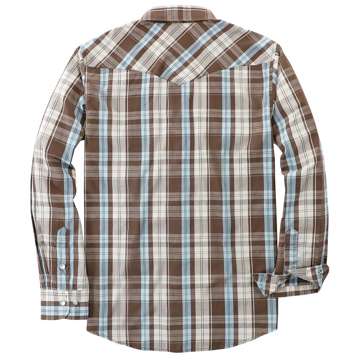 Dubinik® 3.2oz Pearl Snap Shirts for Men Long Sleeve Western Shirts fo