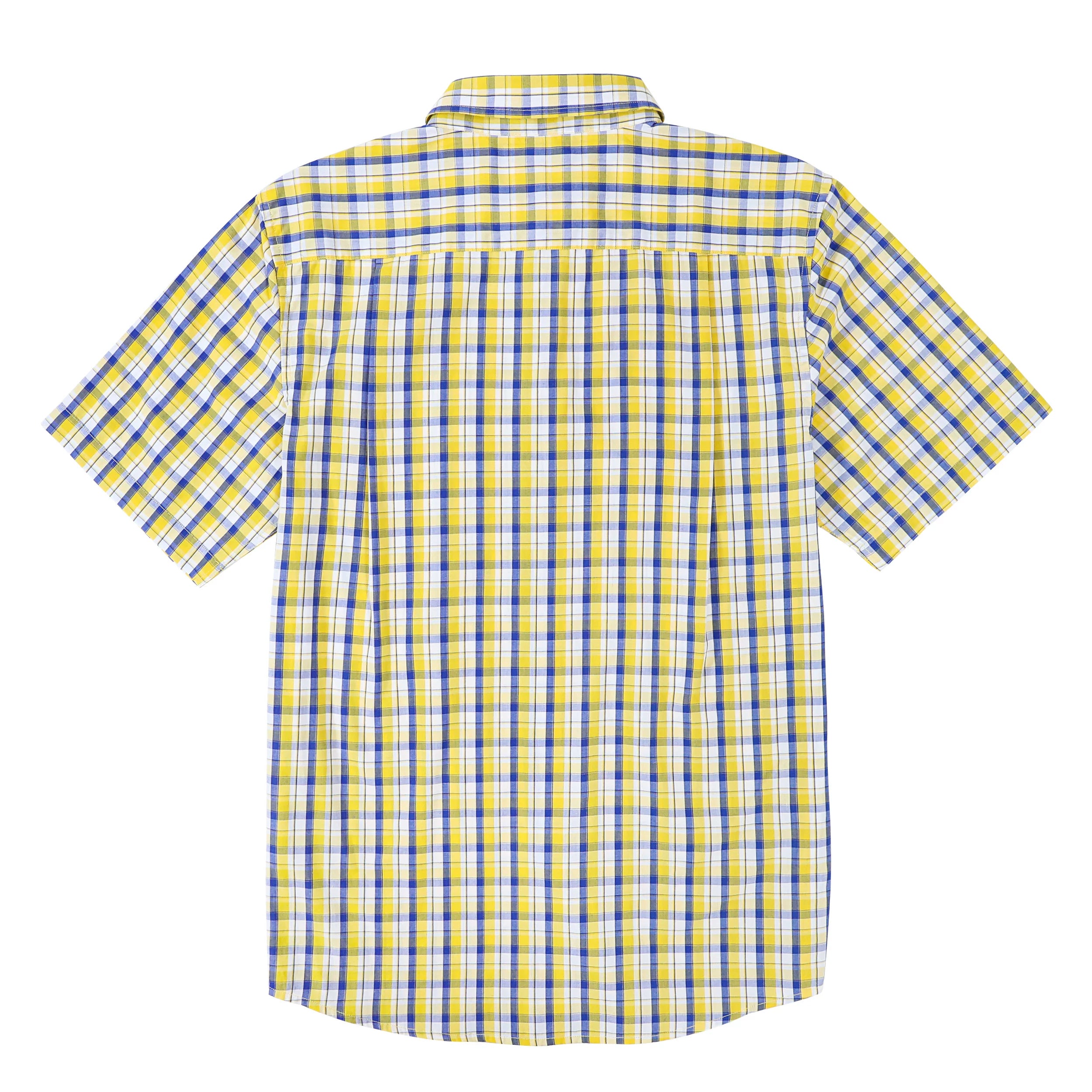 Dubinik® Mens Short Sleeve Button Down Shirts Summer Vintage Short Sleeve Button Down Men Lightweight Men's Casual Shirts#51012
