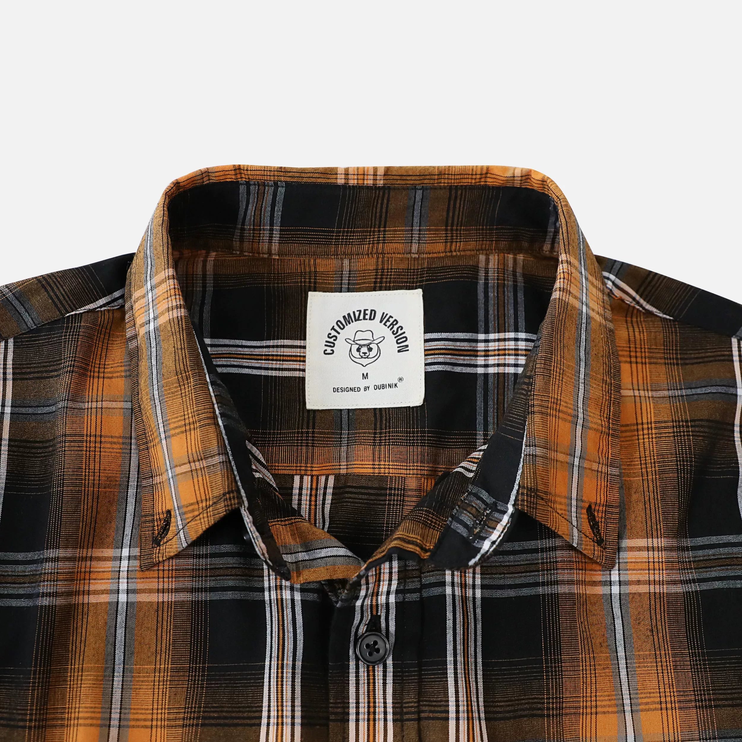 Dubinik®Mens Shirts Long Sleeve Shirts For Men Casual Button Down Vintage Plaid Pocket Soft Mens Button Up Shirts Long Sleeve#52005