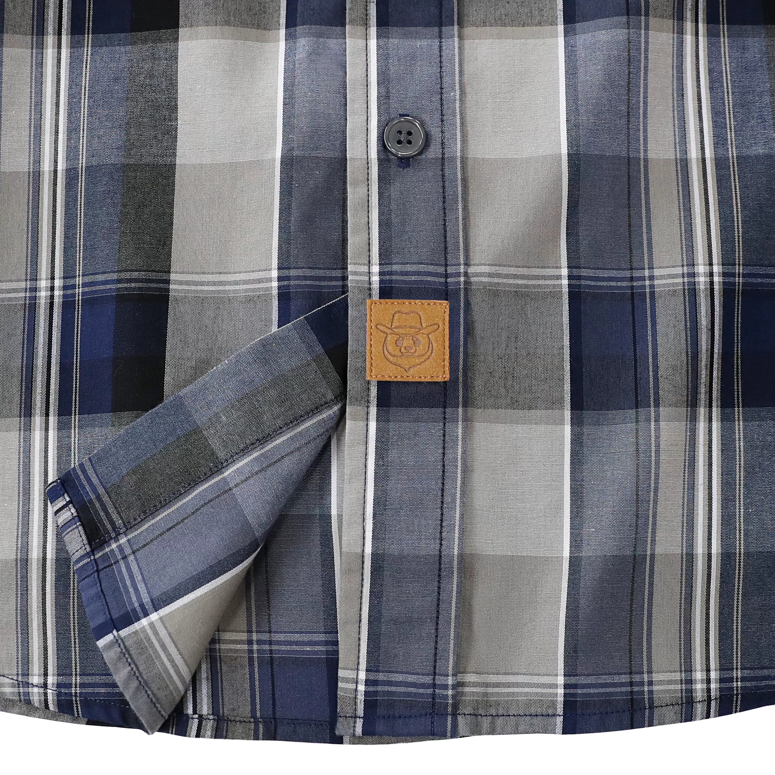 Dubinik®Mens Shirts Long Sleeve Shirts For Men Casual Button Down Vintage Plaid Pocket Soft Mens Button Up Shirts Long Sleeve#52015