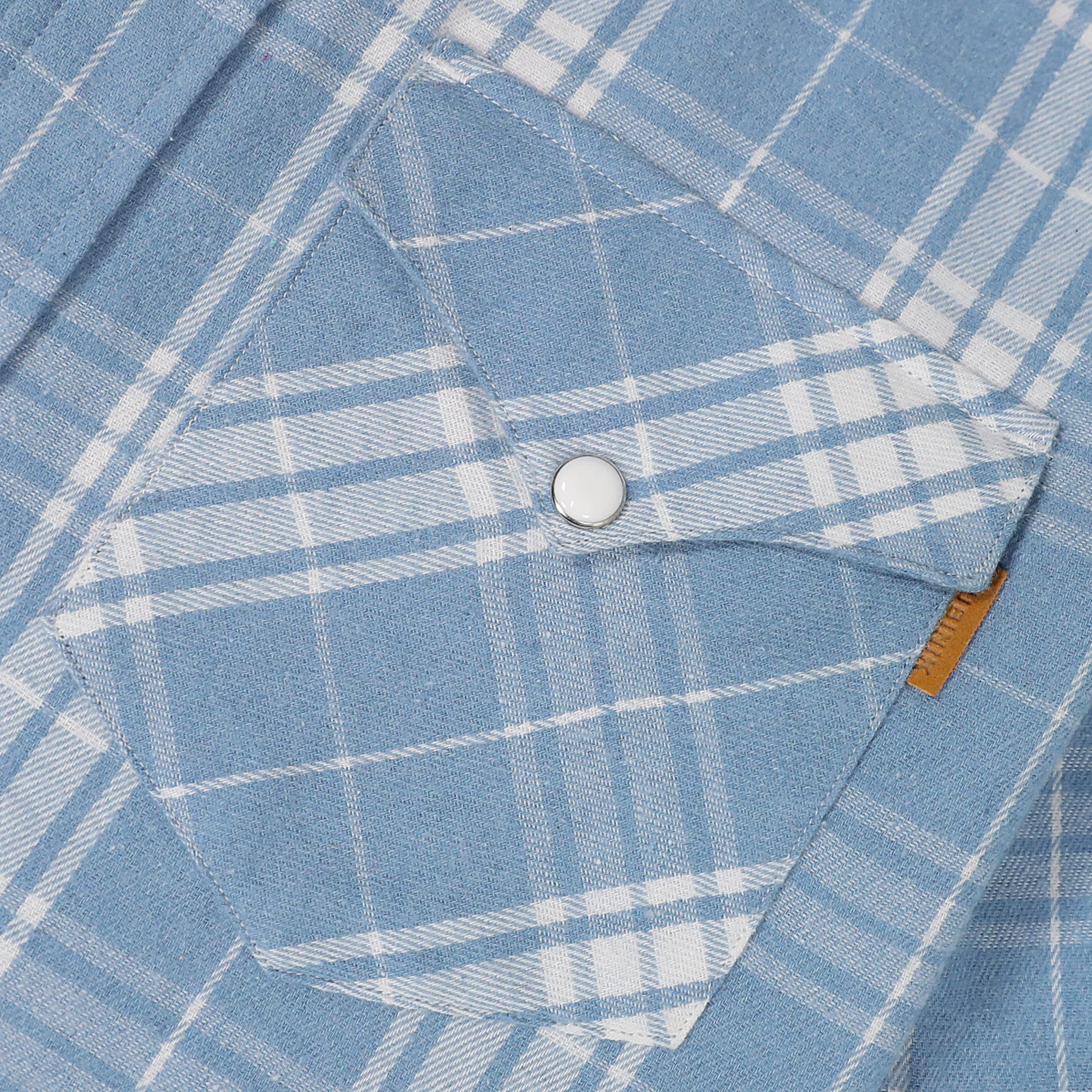 Dubinik® Flannel Shirt For Men Western Cowboy Pearl Snap Shirts For Men Long Sleeve Vintage Buttons Down Plaid Shirt #28014