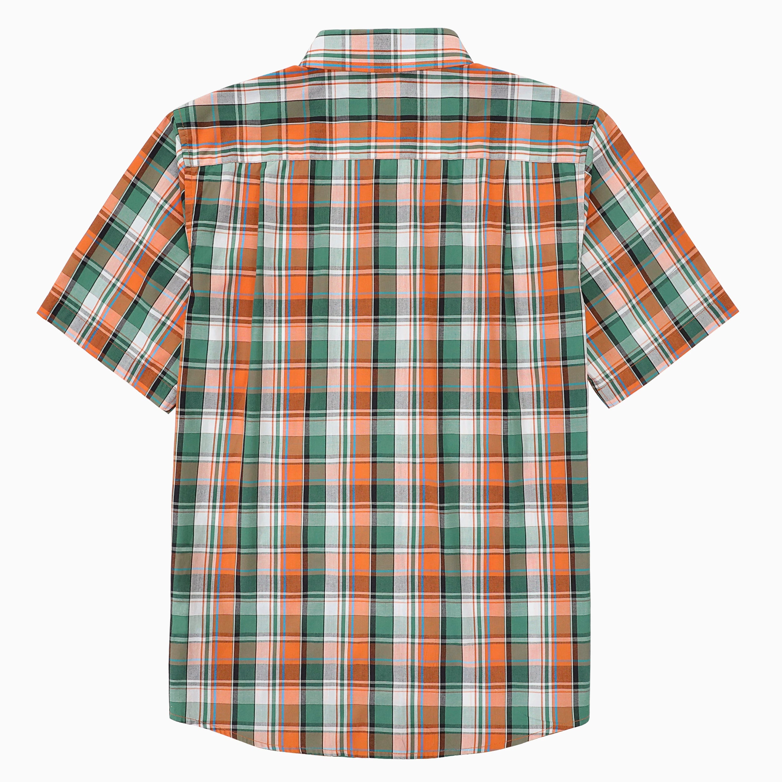 Dubinik® Mens Short Sleeve Button Down Shirts Summer Vintage Short Sleeve Button Down Men Lightweight Men's Casual Shirts#51020