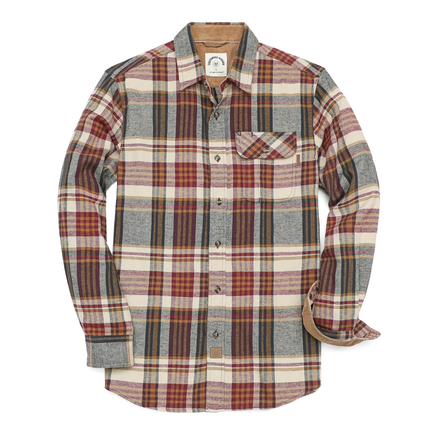 Mens Flannel Shirts Long Sleeve Casual #1013