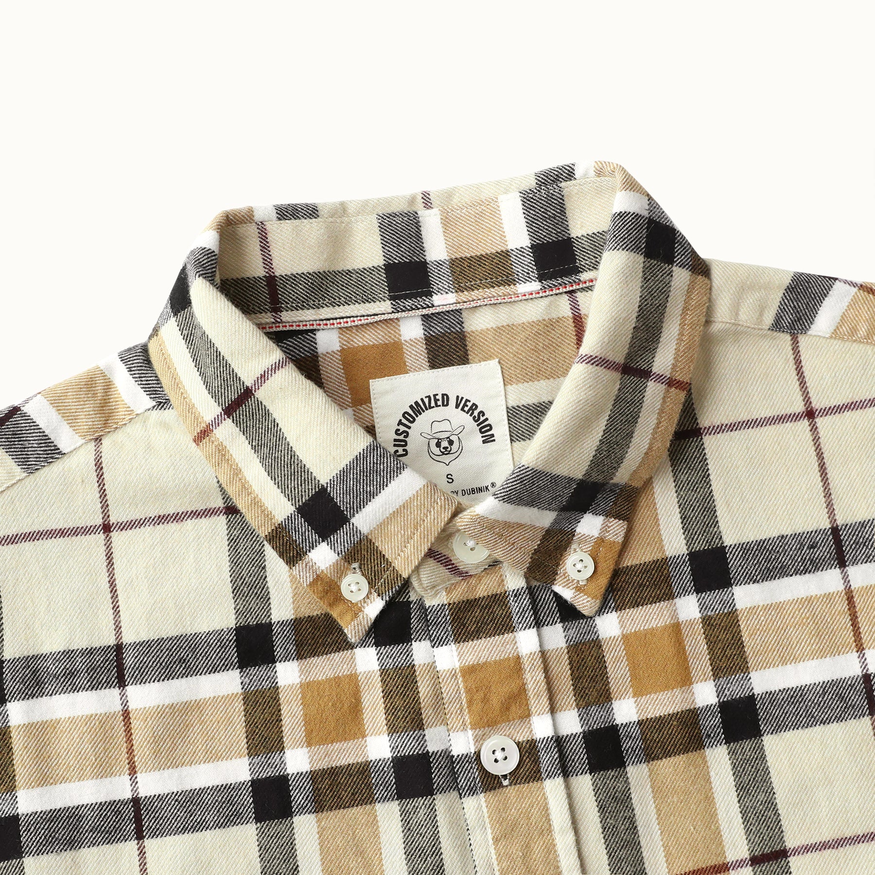 Men's Plaid Flannel Long Sleeve Shirts#0335
