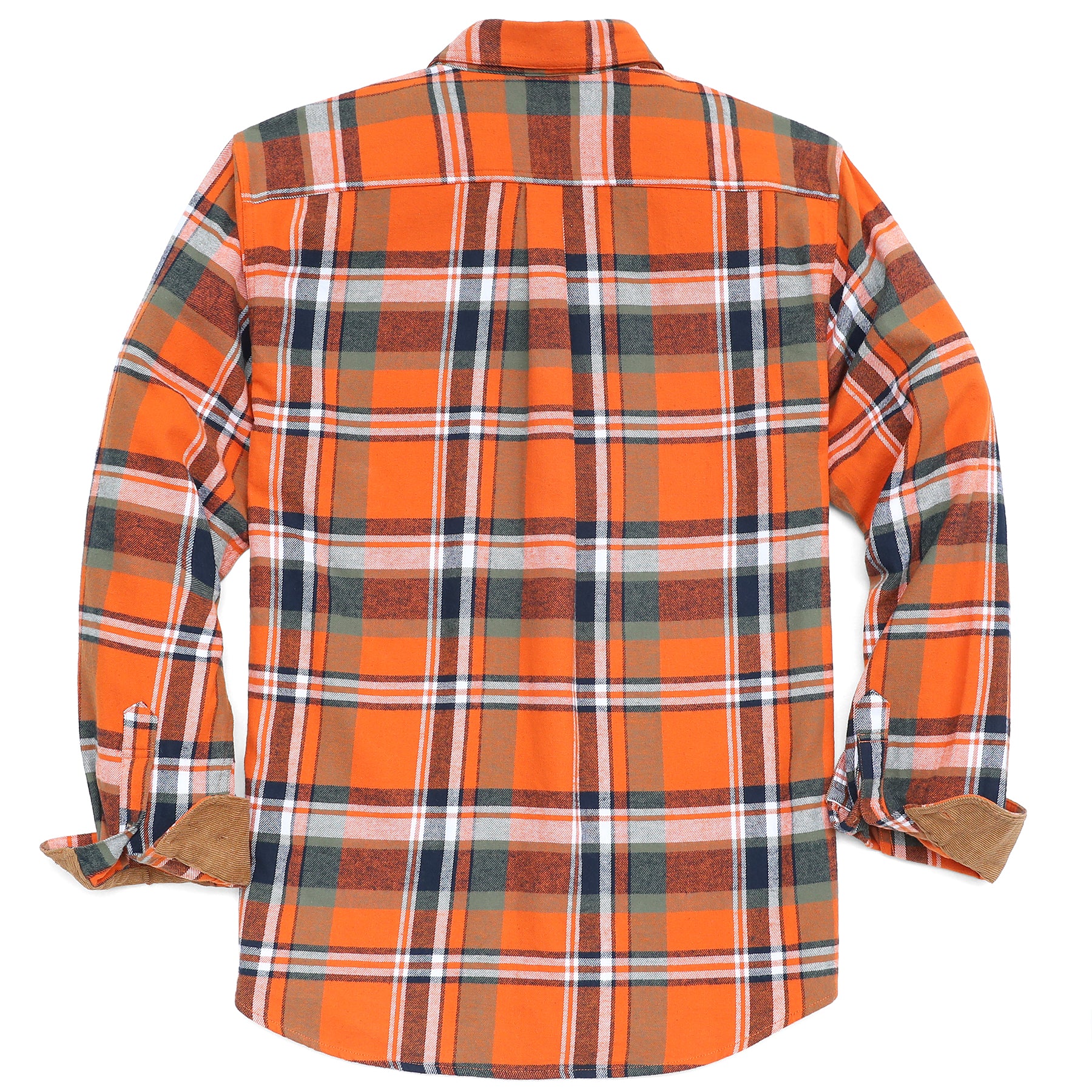 Mens Flannel Shirts Long Sleeve Casual #1007
