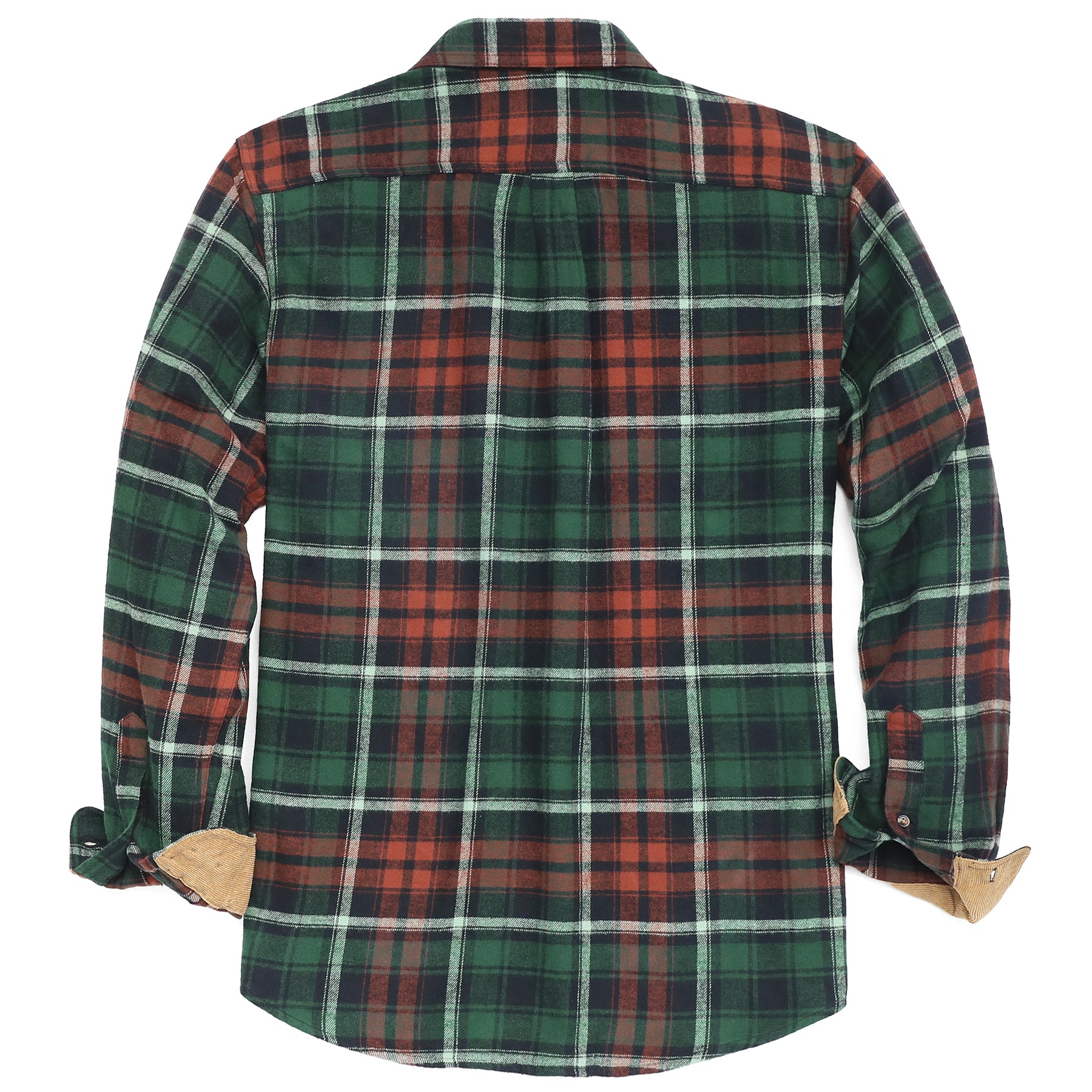 Mens Flannel Shirts Long Sleeve Casual #1010