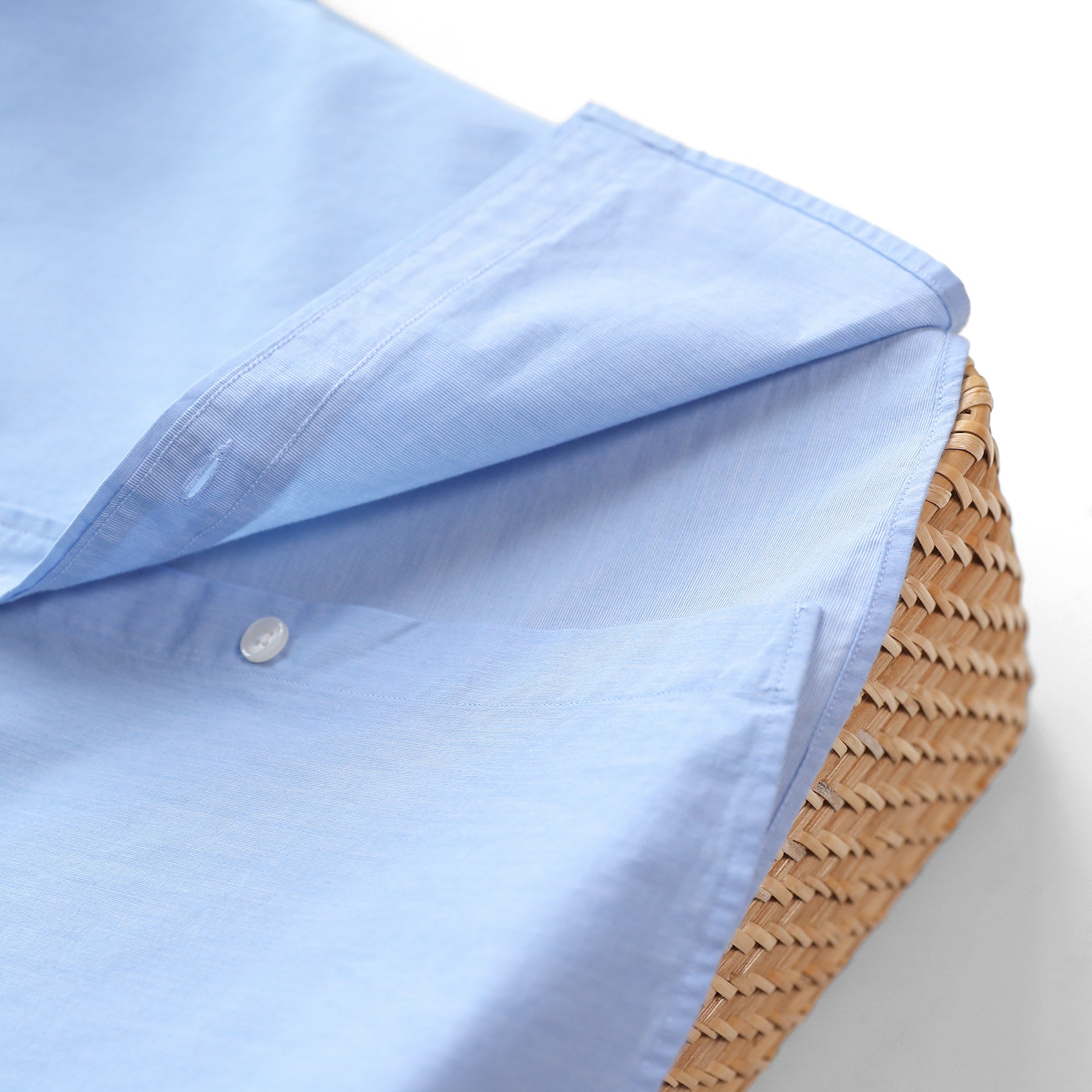 Men's casual short-sleeved cotton shirt #0021