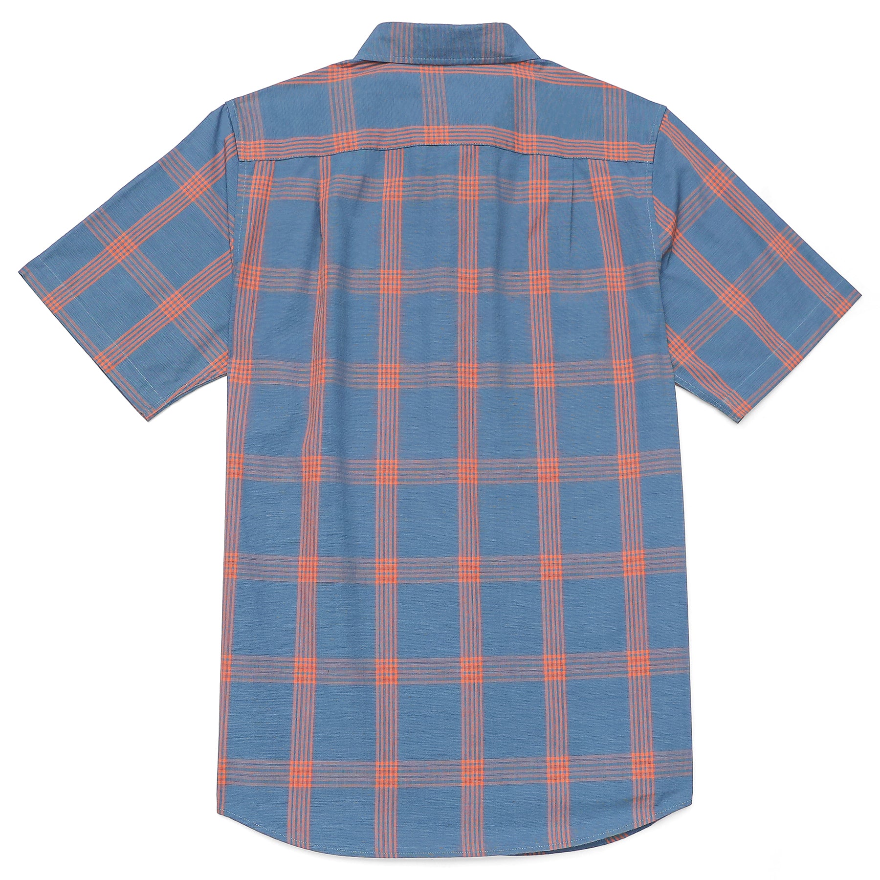 Men's casual short-sleeved cotton shirt #0002
