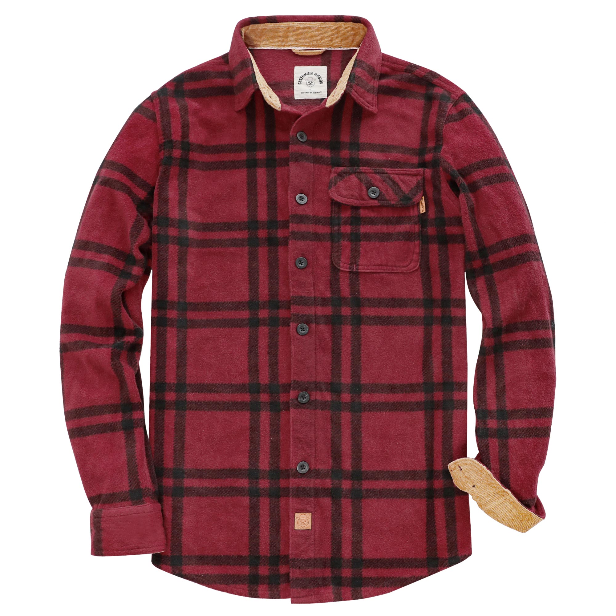 Mens Flannel Shirts Long Sleeve Flannel Shirt for Men Casual Button Down Brushed 100% Cotton Shirt #1818