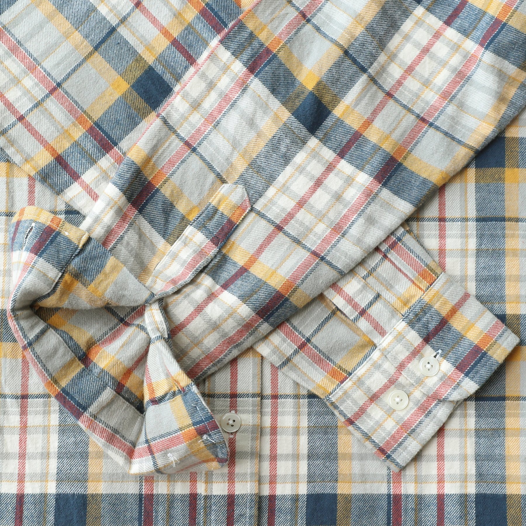 Men's Plaid Flannel Long Sleeve Shirts #0308