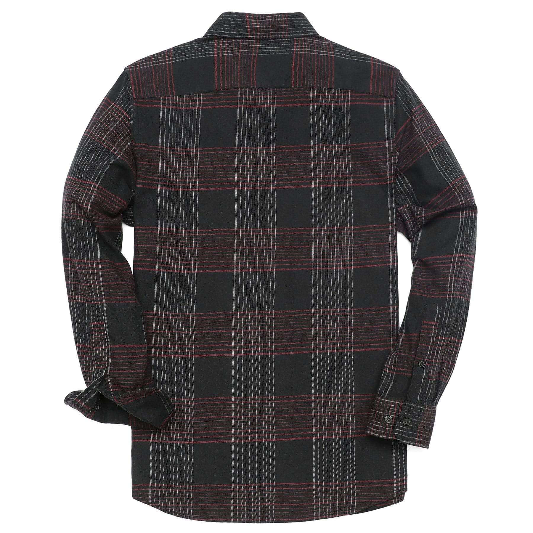 Men's Plaid Flannel Long Sleeve Shirts #0321