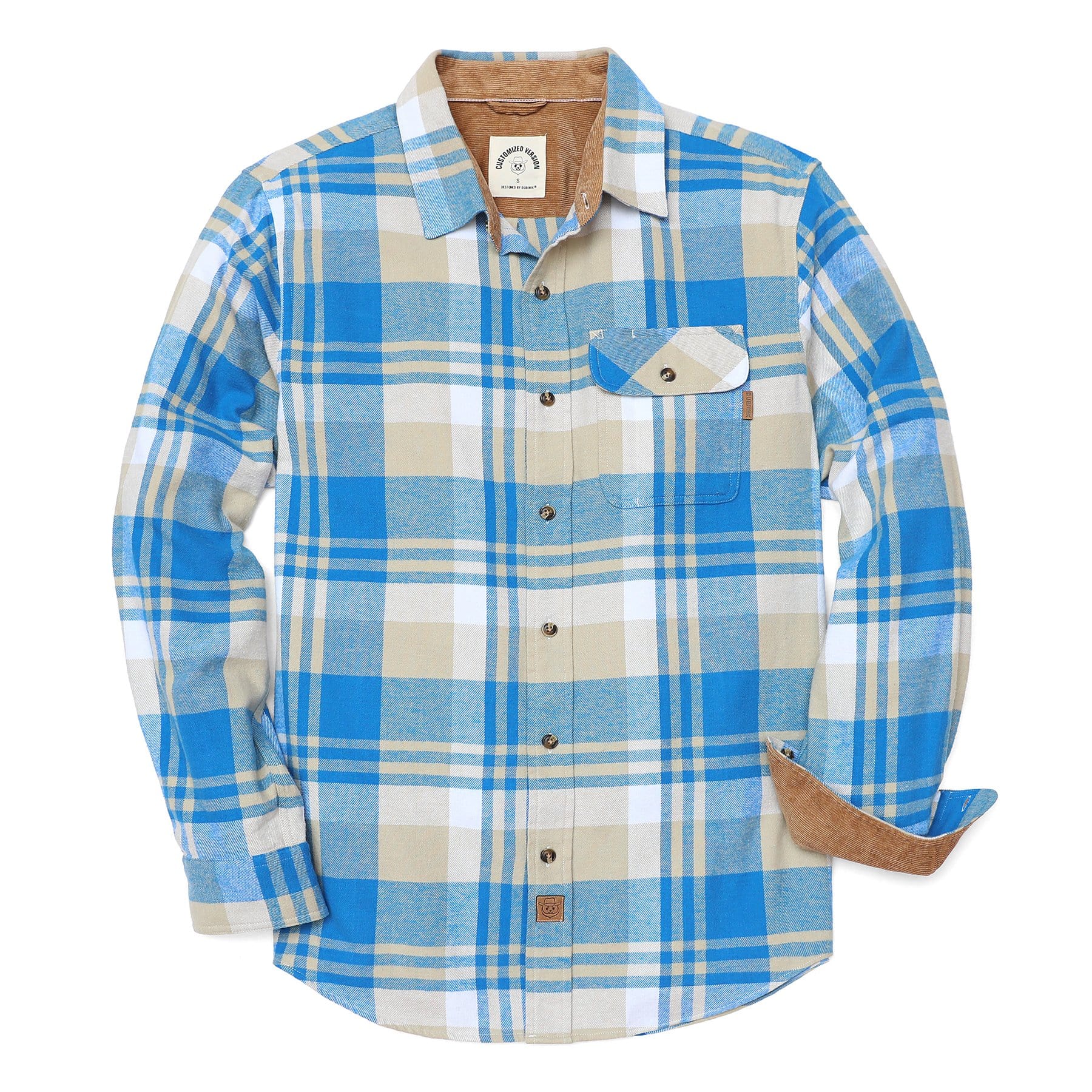 Mens Flannel Shirts Long Sleeve Casual #1009
