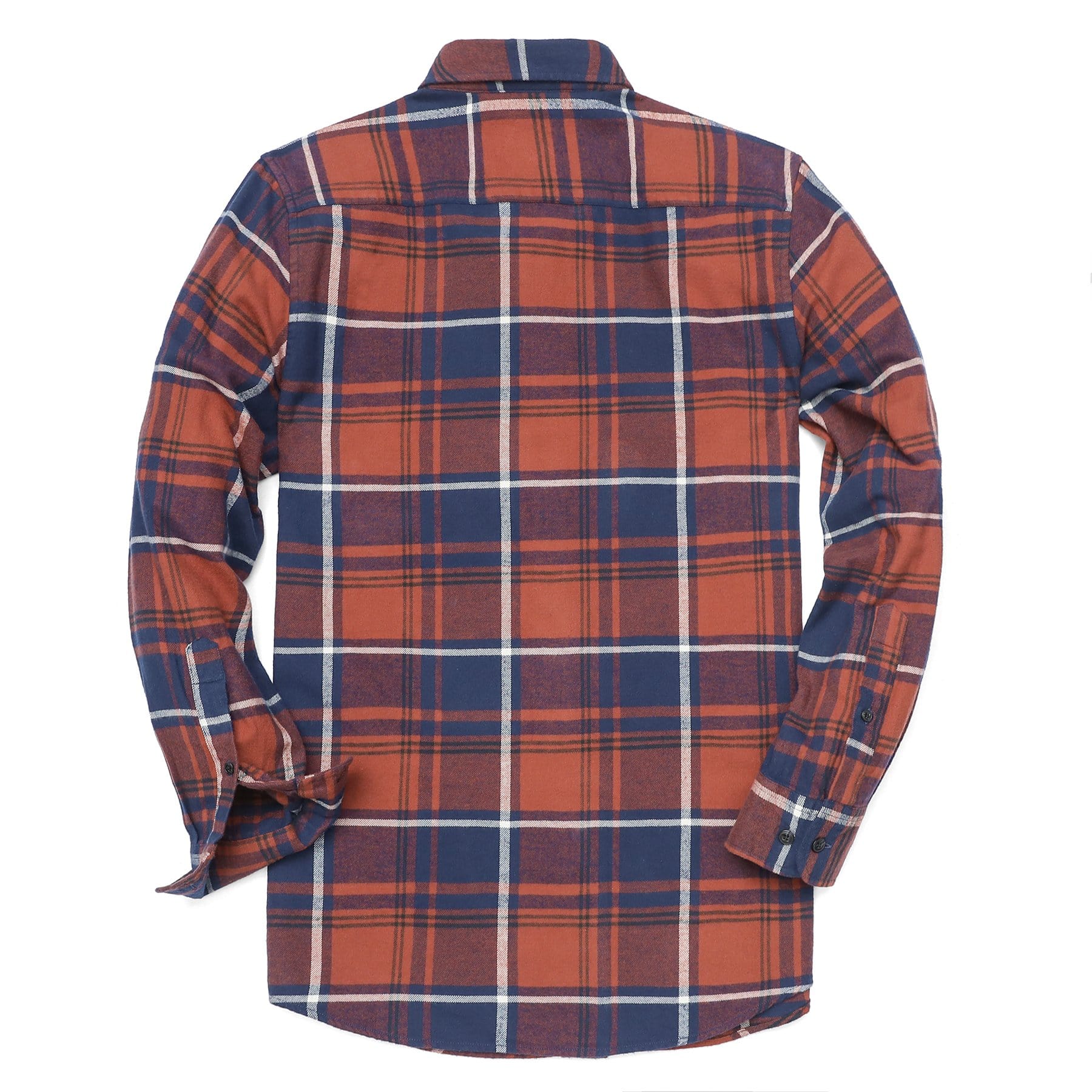 Men's Plaid Flannel Long Sleeve Shirts #0310