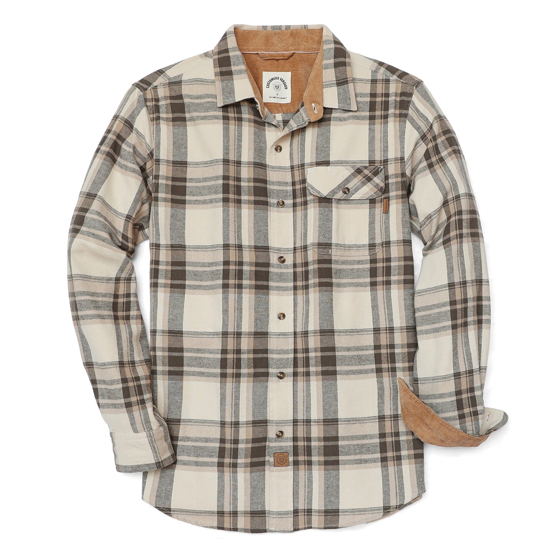Mens Flannel Shirts Long Sleeve Casual #1004