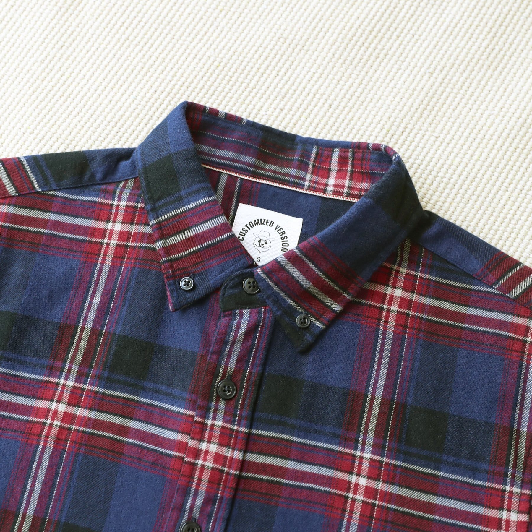 Men's Plaid Flannel Long Sleeve Shirts #0330