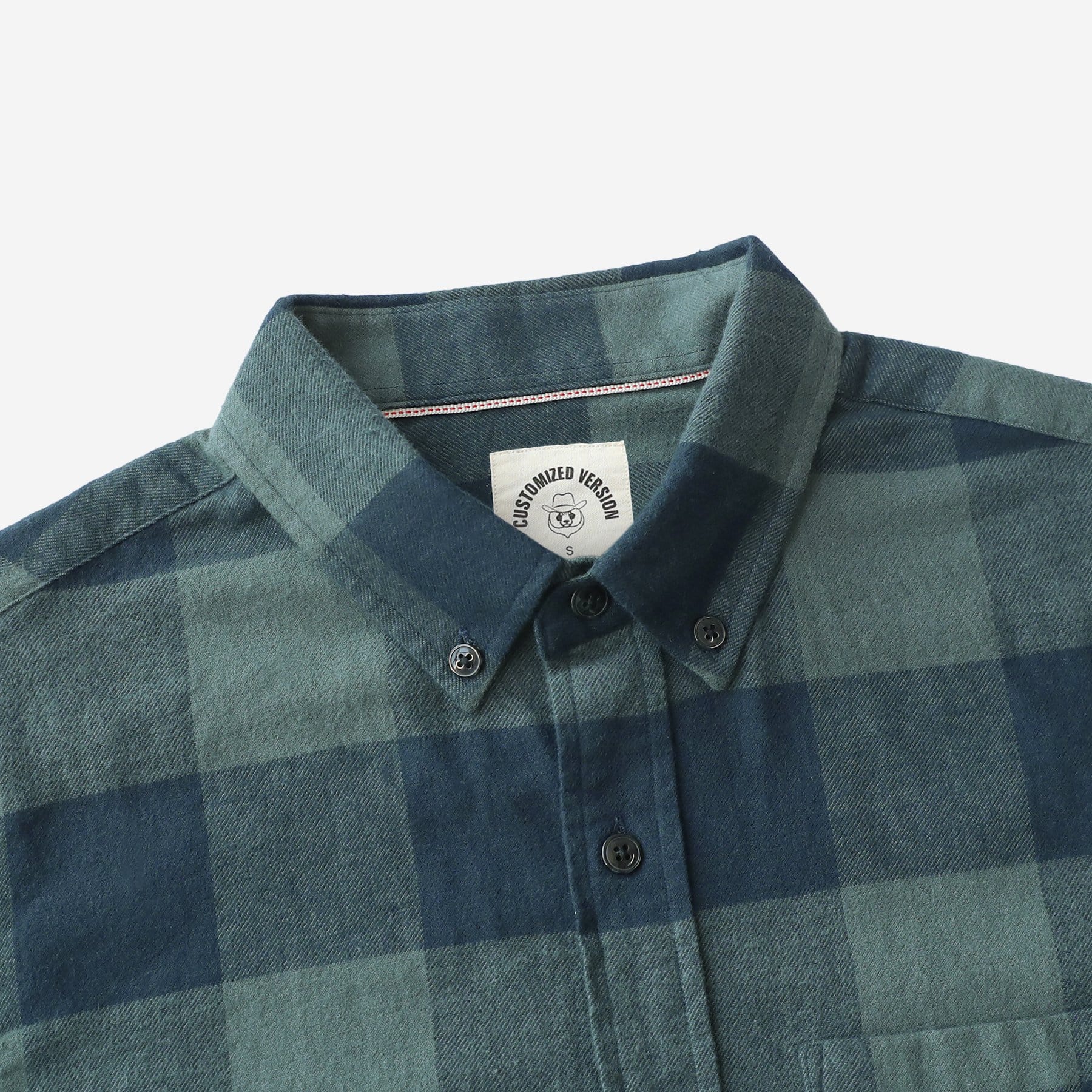 Men's Plaid Flannel Long Sleeve Shirts #0328