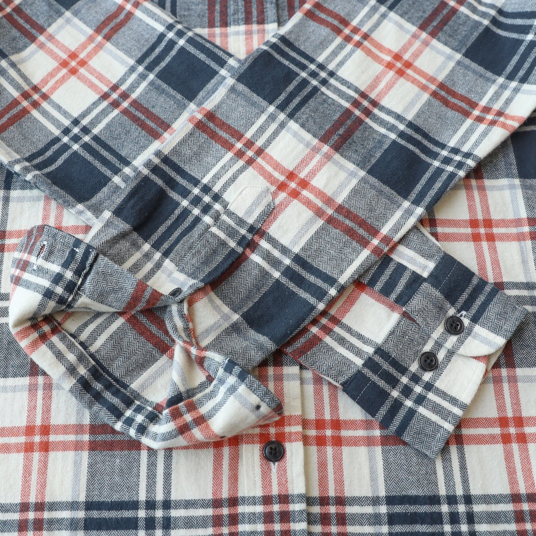 Men's Plaid Flannel Long Sleeve Shirts #0358