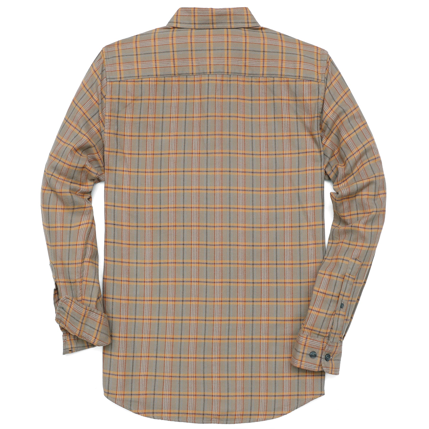 Men's Plaid Flannel Long Sleeve Shirts #0334