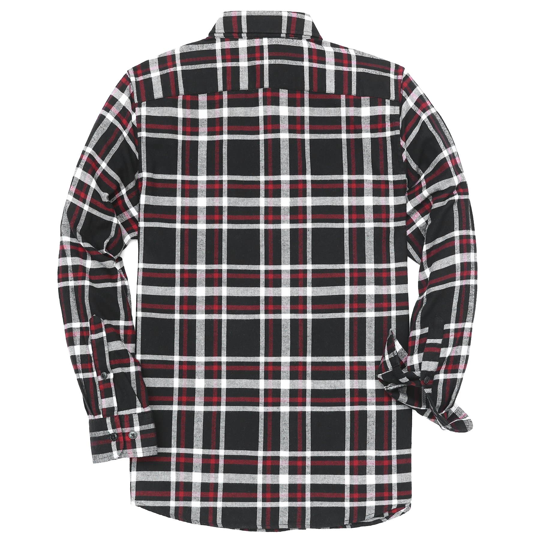 Men's Plaid Flannel Long Sleeve Shirts #0326