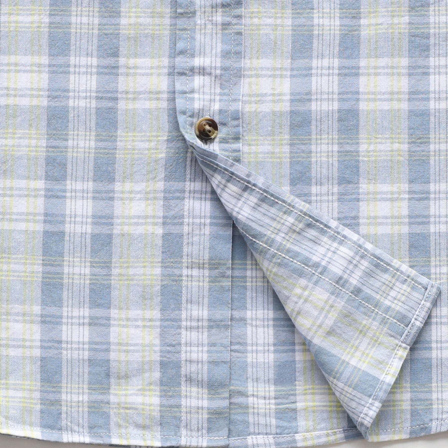 Men's casual short-sleeved cotton shirt #0020