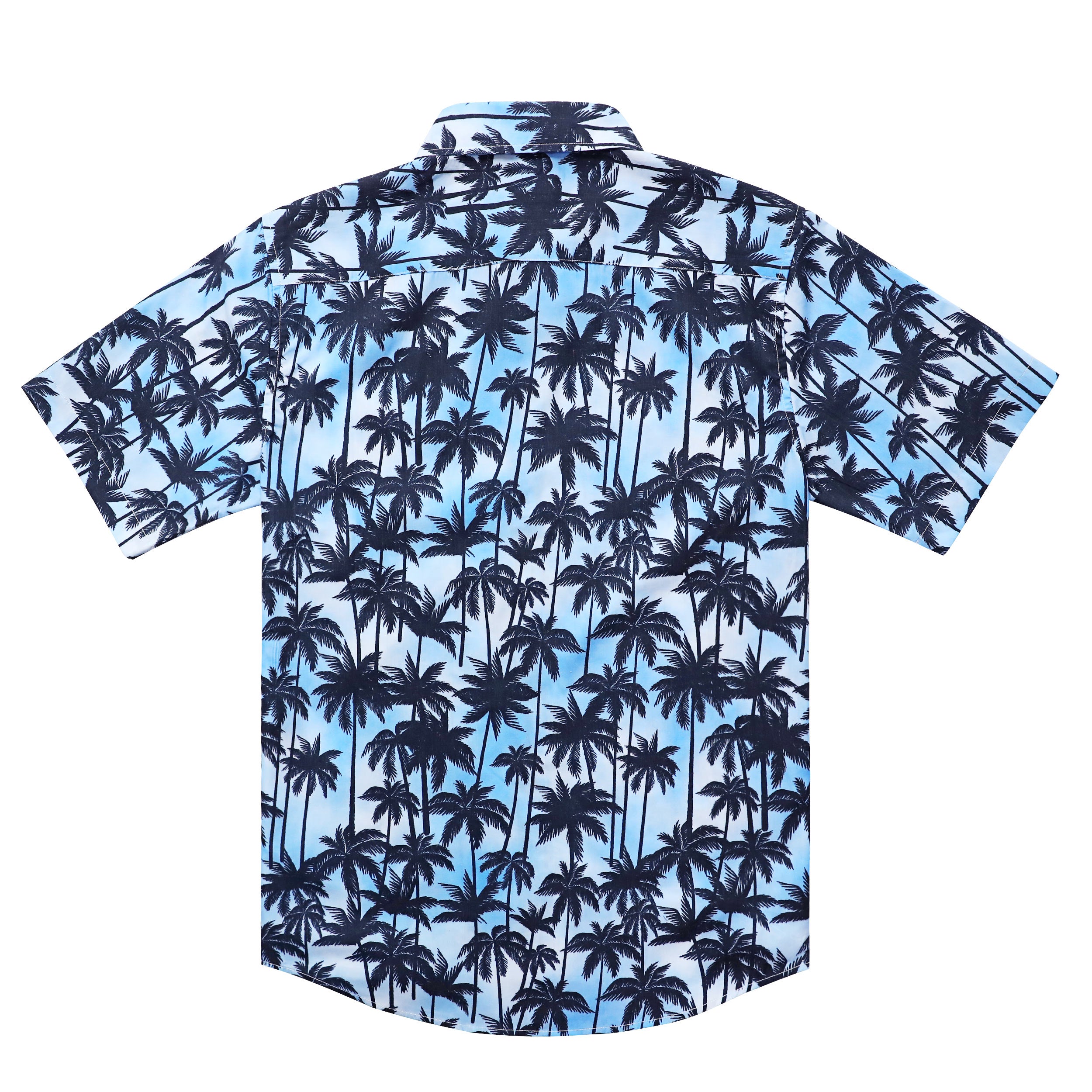 Hawaiian Shirt for Men Aloha Tropical Short Sleeve Button Down Print Beach Shirts #2612