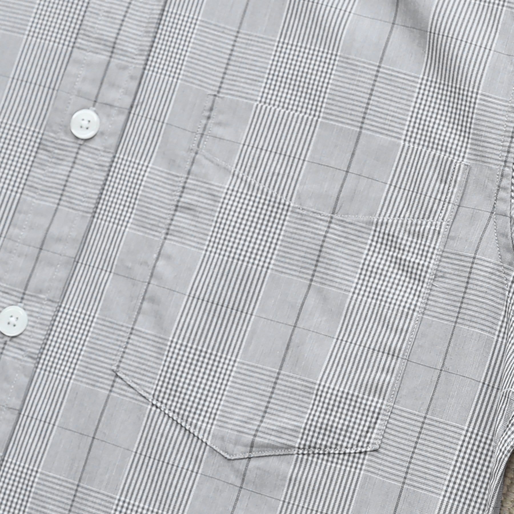 Men's casual short-sleeved cotton shirt #0106