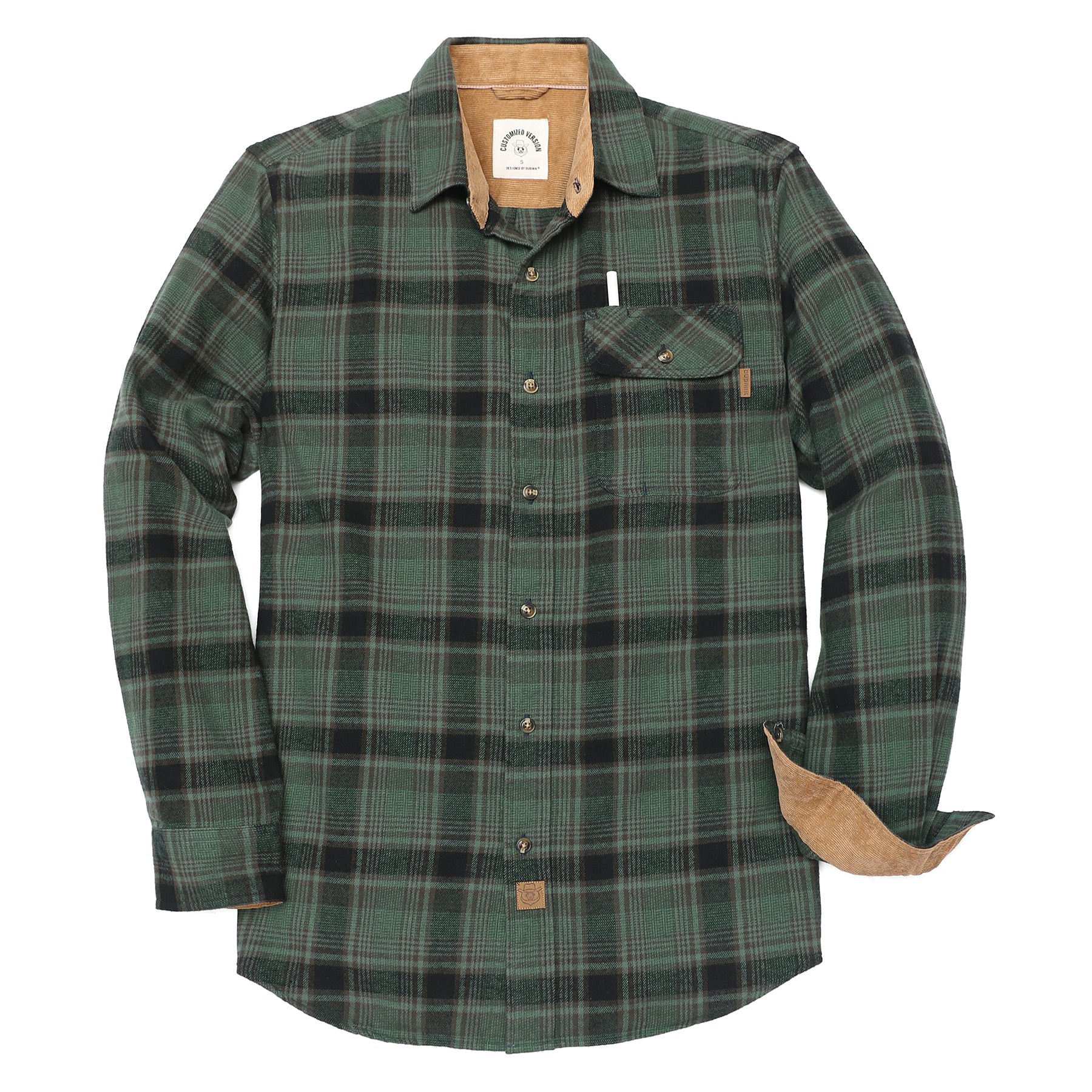 Mens Flannel Shirts Long Sleeve Casual #1014