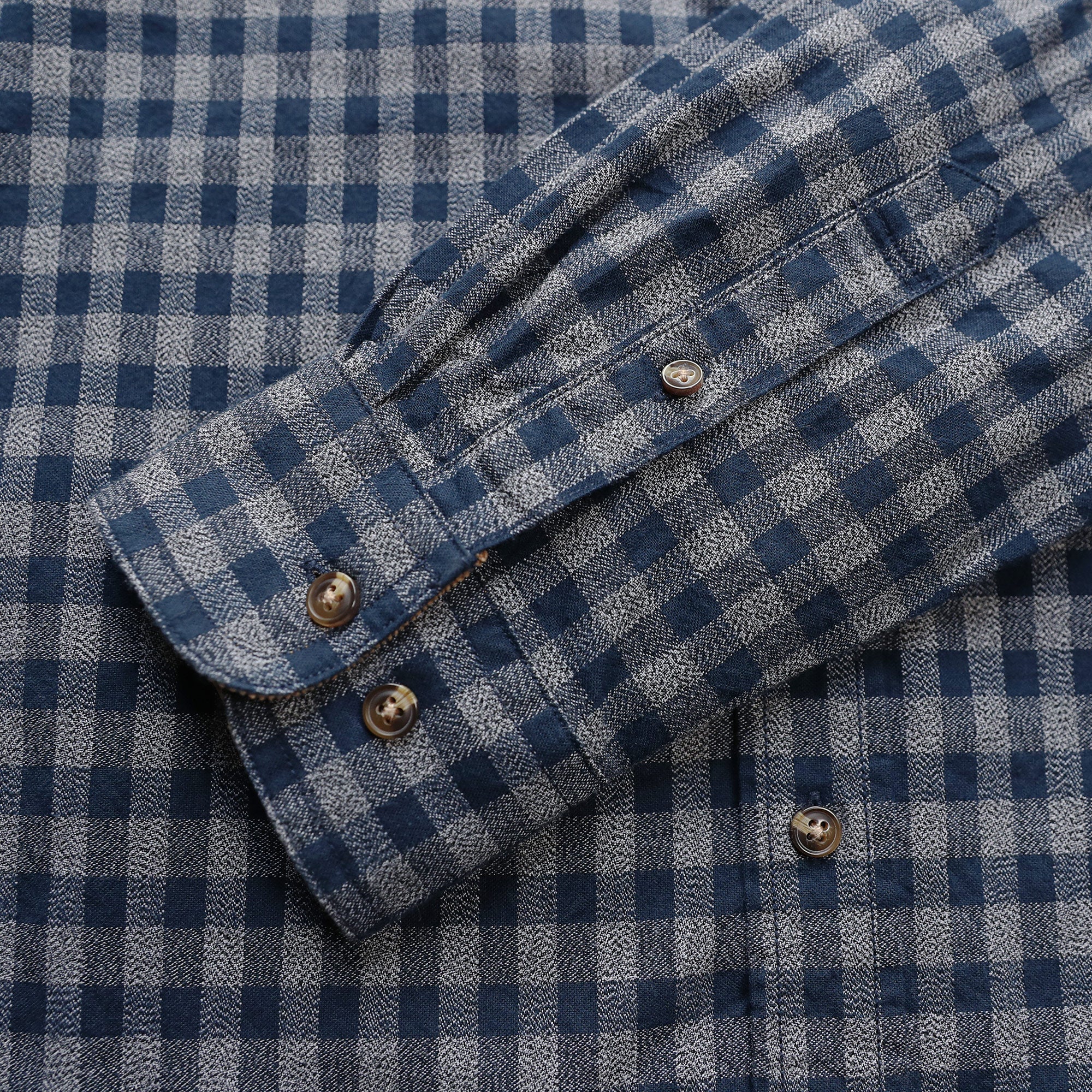 Flannel Shirt for Men Casual Button Down Brushed 100% Cotton Shirt #1015