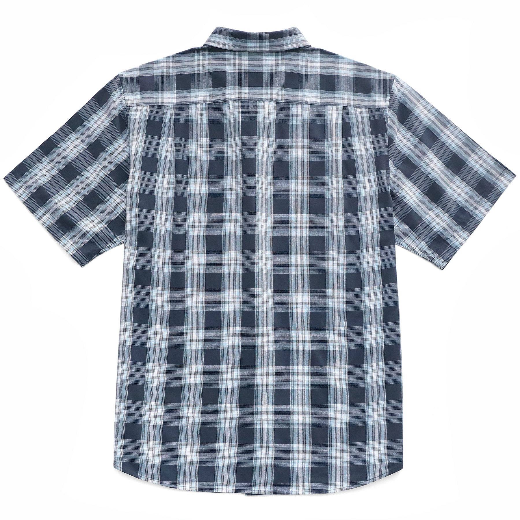 Men's casual short-sleeved cotton shirt #0014